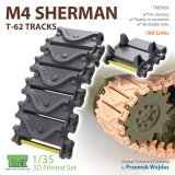 T-Rex Studio[TR85069]1/35 WWII アメリカ M4シャーマン中戦車用 T62型履帯