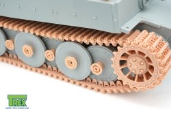 画像3: T-Rex Studio[TR85081]1/35 WWII ドイツ タイガーI重戦車 鉄道輸送用履帯/転輪ハブセット