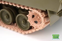 画像2: T-Rex Studio[TR85083]1/35 現用 陸上自衛隊 90式戦車用 ゴムパッド付履帯(起動輪付)