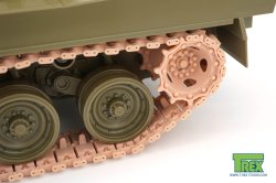 画像3: T-Rex Studio[TR85083]1/35 現用 陸上自衛隊 90式戦車用 ゴムパッド付履帯(起動輪付)