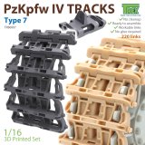 T-Rex Studio[TR86009]1/16 III/IV号戦車用可動式履帯履帯Type