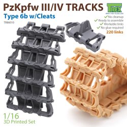 画像1: T-Rex Studio[TR86010]1/16 III/IV号戦車用可動式履帯Type.6b(滑り止め付)