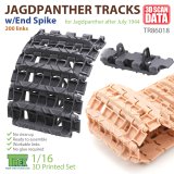T-Rex Studio[TR86018]1/16 WWII ドイツ ヤークトパンター駆逐戦車用可動履帯(エンドスパイク付)