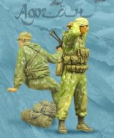 TANK[T-35245]Soviet fighters of a reconnaissance company of the airborne troops (Afghanistan 1979-89)