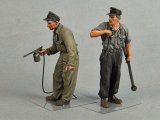 TANK[T-35129]1/35 WWII独 戦車兵(塗装中)(夏)1943-45 (2体)
