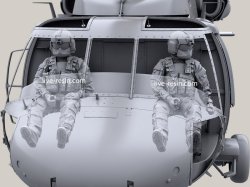 画像11: Live Resin[LRM35024]1/35 HH-60G Pave Hawk helicopter crew set - Pilot 1