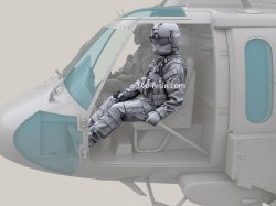 画像3: Live Resin[LRM35024]1/35 HH-60G Pave Hawk helicopter crew set - Pilot 1