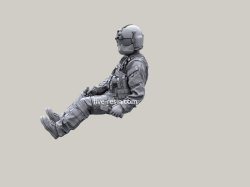 画像5: Live Resin[LRM35024]1/35 HH-60G Pave Hawk helicopter crew set - Pilot 1