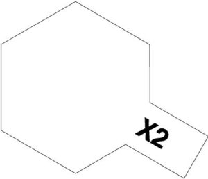 画像1: アクリルミニ X-2 ホワイト (1)
