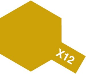 画像1: アクリルミニ X-12 ゴールドリーフ (1)