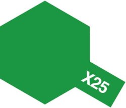 画像1: アクリルミニ X-25 クリヤーグリーン