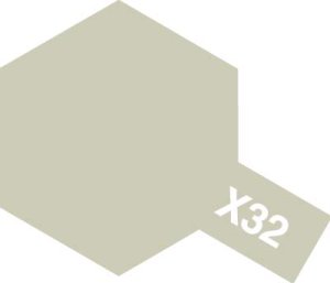 画像1: アクリルミニ X-32 チタンシルバー (1)