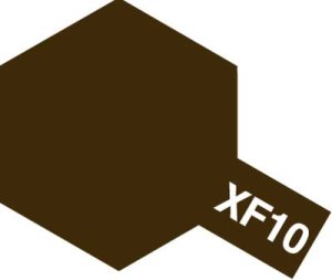 画像1: アクリルミニ XF-10フラットブラウン (1)