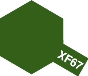 画像1: アクリルミニXF-67 NATOグリーン (1)