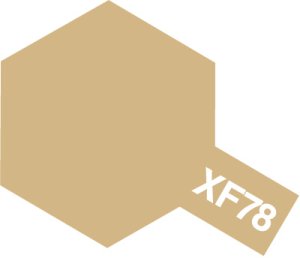 画像1: アクリルミニ XF-78 木甲板色 (1)
