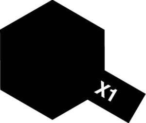 画像1: エナメル X-1 ブラック (1)