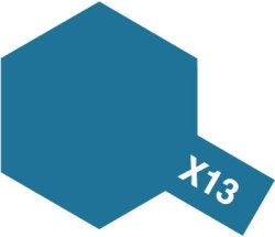 画像1: エナメル X-13 メタリックブルー