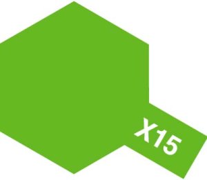 画像1: エナメル X-15 ライトグリ-ン (1)