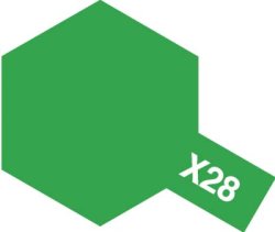 画像1: エナメル X-28 パークグリーン