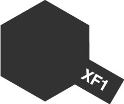 画像1: エナメル XF-1 フラットブラック