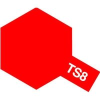 タミヤスプレーTS-8 イタリアンレッド
