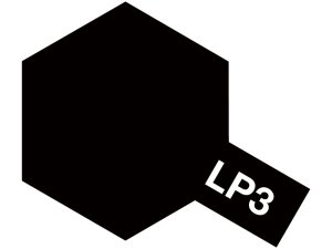 画像1: ラッカー塗料 LP-3フラットブラック (1)