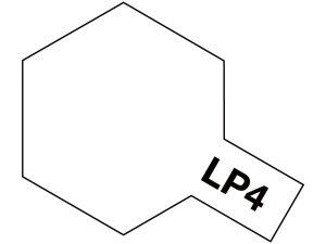 画像1: ラッカー塗料 LP-4フラットホワイト (1)