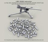 Live Resin[LRE35092]M2 Browning .50 Caliber Machine Gun belt links set