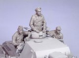 TANK[T-35108]1/35 WWII独 戦車兵 III/IV号戦車(夏)1939-45 (3体)