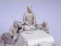 TANK[T-35108]1/35 WWII独 戦車兵 III/IV号戦車(夏)1939-45 (3体)
