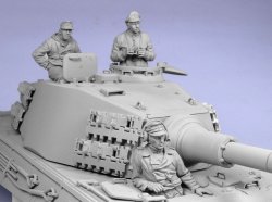 画像5: TANK[T-35003]1/35 WWII独 戦車兵(冬)1944-45 (3体)