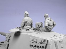 画像6: TANK[T-35003]1/35 WWII独 戦車兵(冬)1944-45 (3体)