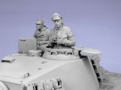画像9: TANK[T-35003]1/35 WWII独 戦車兵(冬)1944-45 (3体)