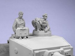 画像4: TANK[T-35006]1/35 WWII独 SS 戦車兵(夏)1943-45(2体)