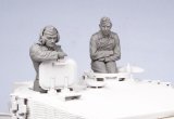 TANK[T-35008]1/35 WWII独 SS 戦車兵#2(夏)1940-45(2体)