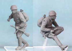 画像2: TANK[T-35009]1/35 WWII露 自動車化歩兵(夏)1943-45(2体)