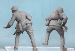 画像4: TANK[T-35010]1/35 WWII露 自動車化歩兵 #2(夏)1943-45(2体)
