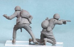画像3: TANK[T-35011]1/35 WWII露 自動車化歩兵 #3(夏)1943-45(2体)