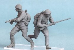 画像1: TANK[T-35013]1/35 WWII露 自動車化歩兵 #5(夏)1943-45(2体)