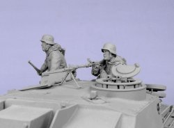 画像4: TANK[T-35025]1/35 WWII独 SS装甲擲弾兵 ハリコフ(冬)1943(2体)