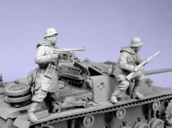 画像2: TANK[T-35026]1/35 WWII独 SS装甲擲弾兵 #2 ハリコフ(冬)1943(2体)