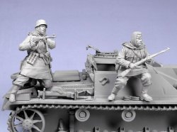 画像5: TANK[T-35026]1/35 WWII独 SS装甲擲弾兵 #2 ハリコフ(冬)1943(2体)
