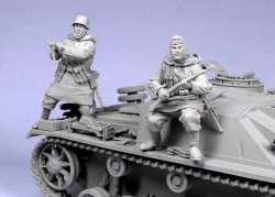画像6: TANK[T-35026]1/35 WWII独 SS装甲擲弾兵 #2 ハリコフ(冬)1943(2体)