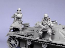 画像7: TANK[T-35026]1/35 WWII独 SS装甲擲弾兵 #2 ハリコフ(冬)1943(2体)