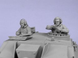 画像3: TANK[T-35028]1/35 WWII独 突撃砲兵(冬)1942-45(2体)