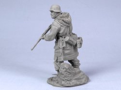 画像3: TANK[T-35032]1/35 WWII独 SS歩兵 #2(ベース付き)ハリコフ(冬)1943(1体)