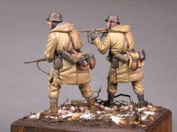 画像3: TANK[T-35033]1/35 WWII独 SS歩兵 #3 ハリコフ(冬)1943(2体)