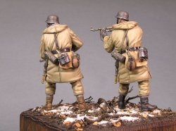 画像5: TANK[T-35033]1/35 WWII独 SS歩兵 #3 ハリコフ(冬)1943(2体)