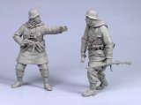 TANK[T-35034]1/35 WWII独 SS歩兵 #4 ハリコフ(冬)1943(2体)