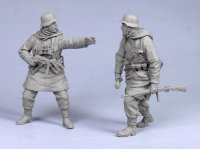 TANK[T-35034]1/35 WWII独 SS歩兵 #4 ハリコフ(冬)1943(2体)